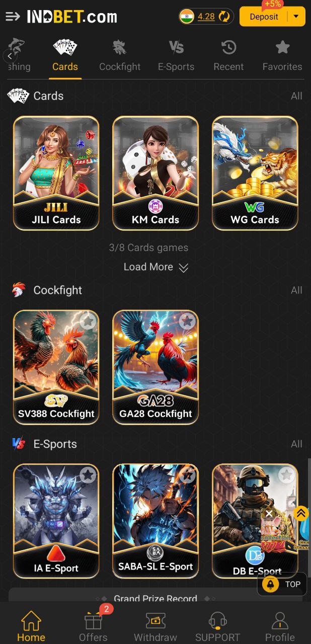 IndBet Game crash game screenshot with live winnings